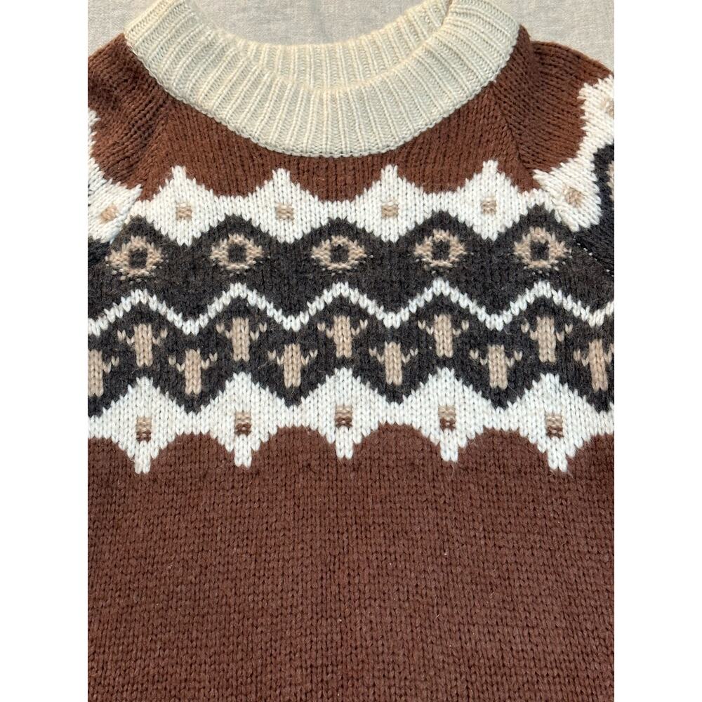 Aerie Fair Isle Mockneck Sweater - Picture 3 of 7